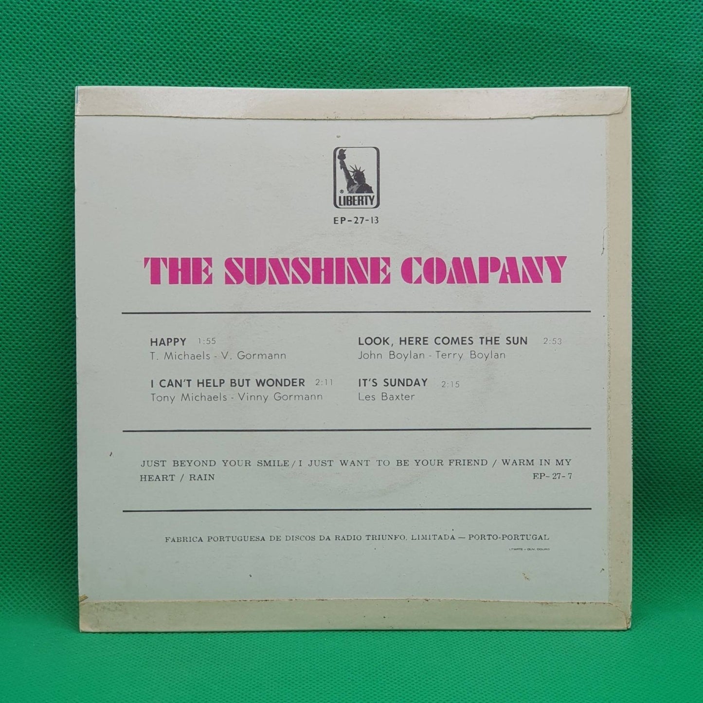 The Sunshine Company ‎– Happy - Vinyl Store Online