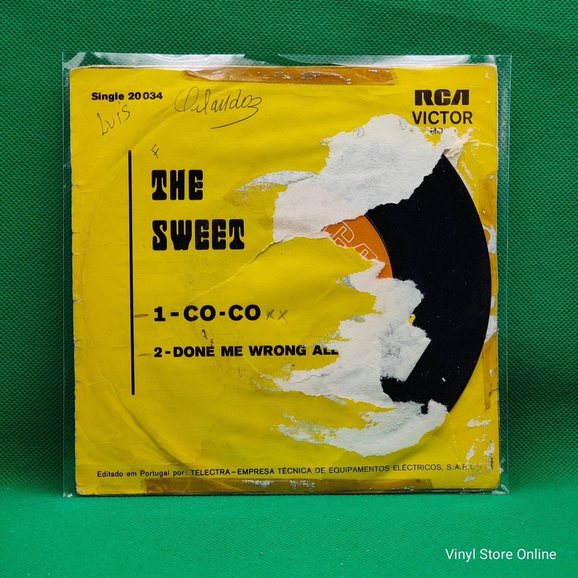 The Sweet ‎– Co - Co - Vinyl Store Online