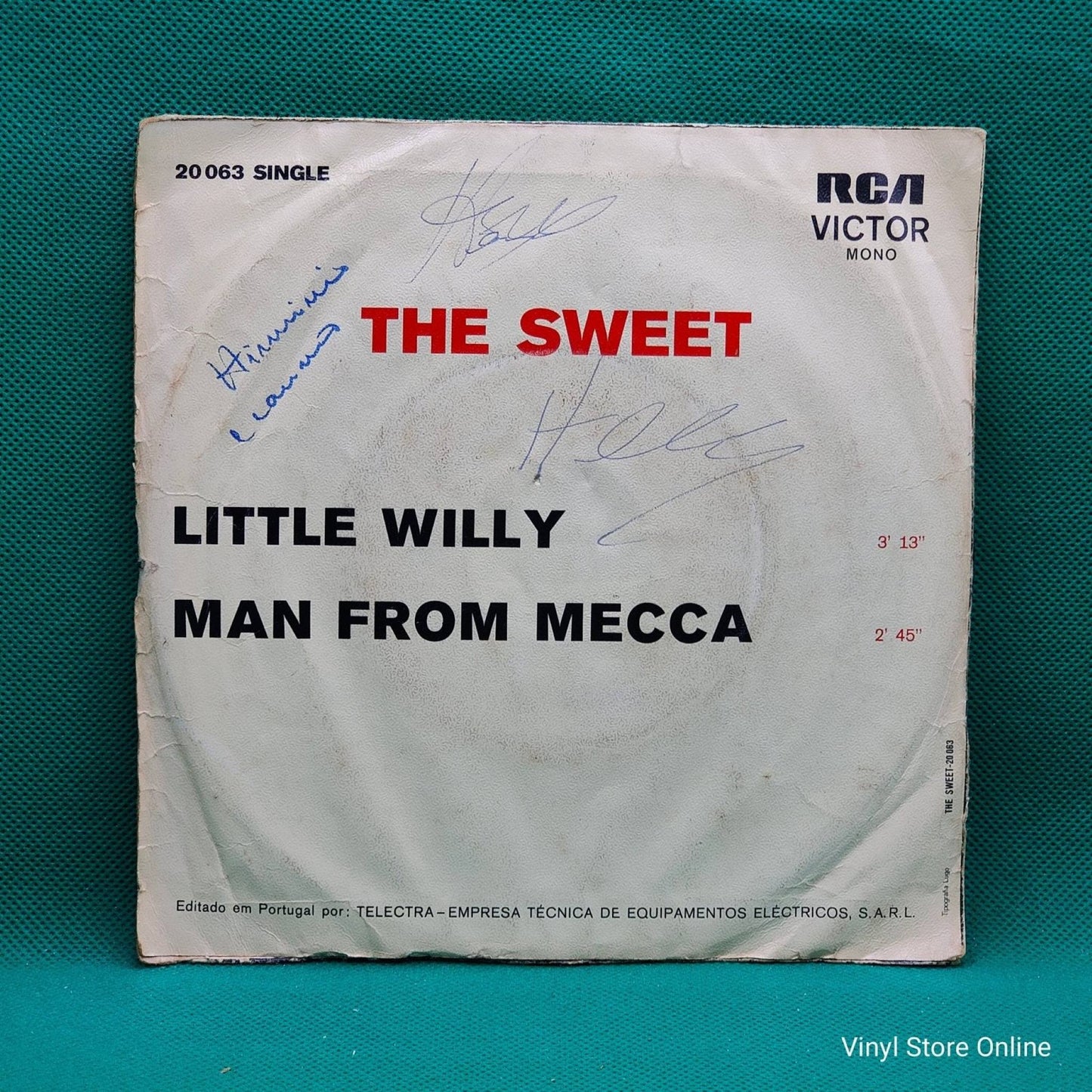 The Sweet ‎– Little Willy / The Man From Mecca - Vinyl Store Online