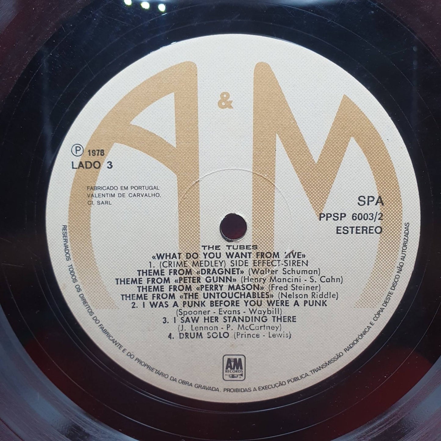 The Tubes ‎– What Do You Want From Live - Vinyl Store Online