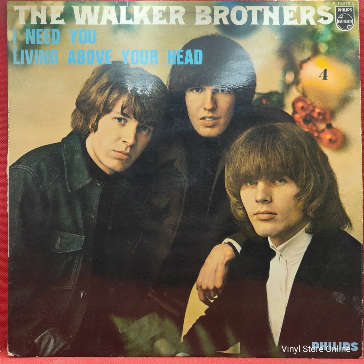 The Walker Brothers ‎– I Need You / Living Above Your Head - Vinyl Store Online