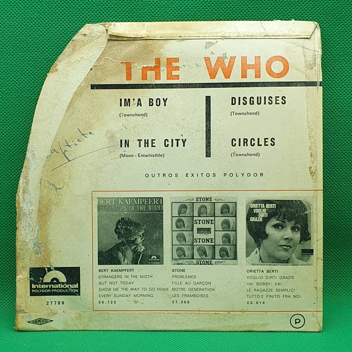 The Who ‎– I'm A Boy - Vinyl Store Online