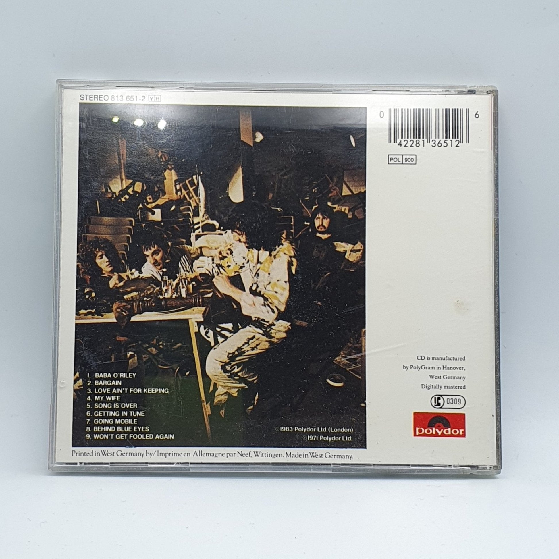 The Who ‎– Who's Next - Vinyl Store Online