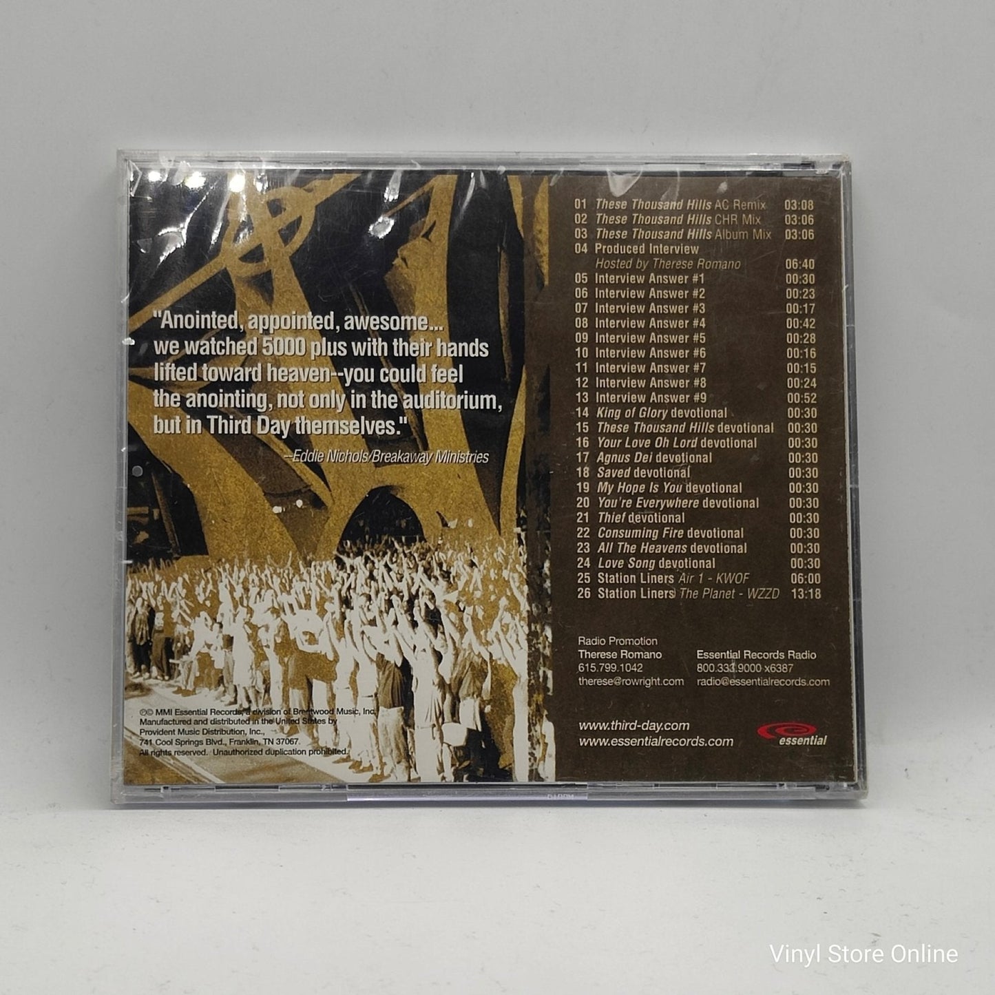 Third Day – Offerings (A Worship Album) - Vinyl Store Online