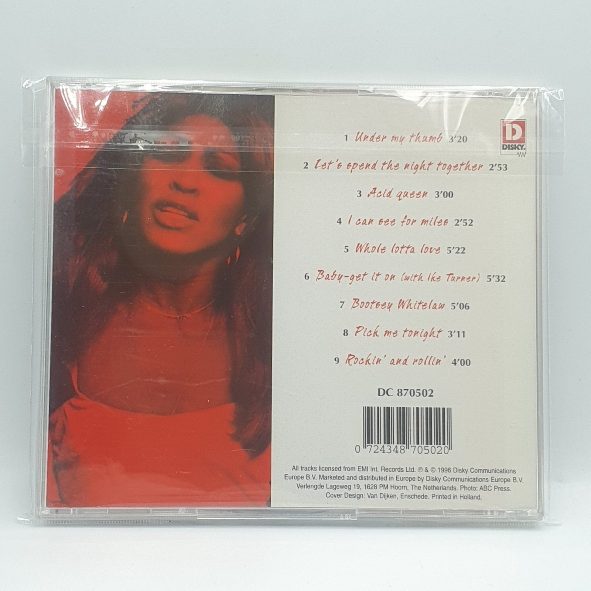 Tina Turner ‎– Acid Queen - Vinyl Store Online