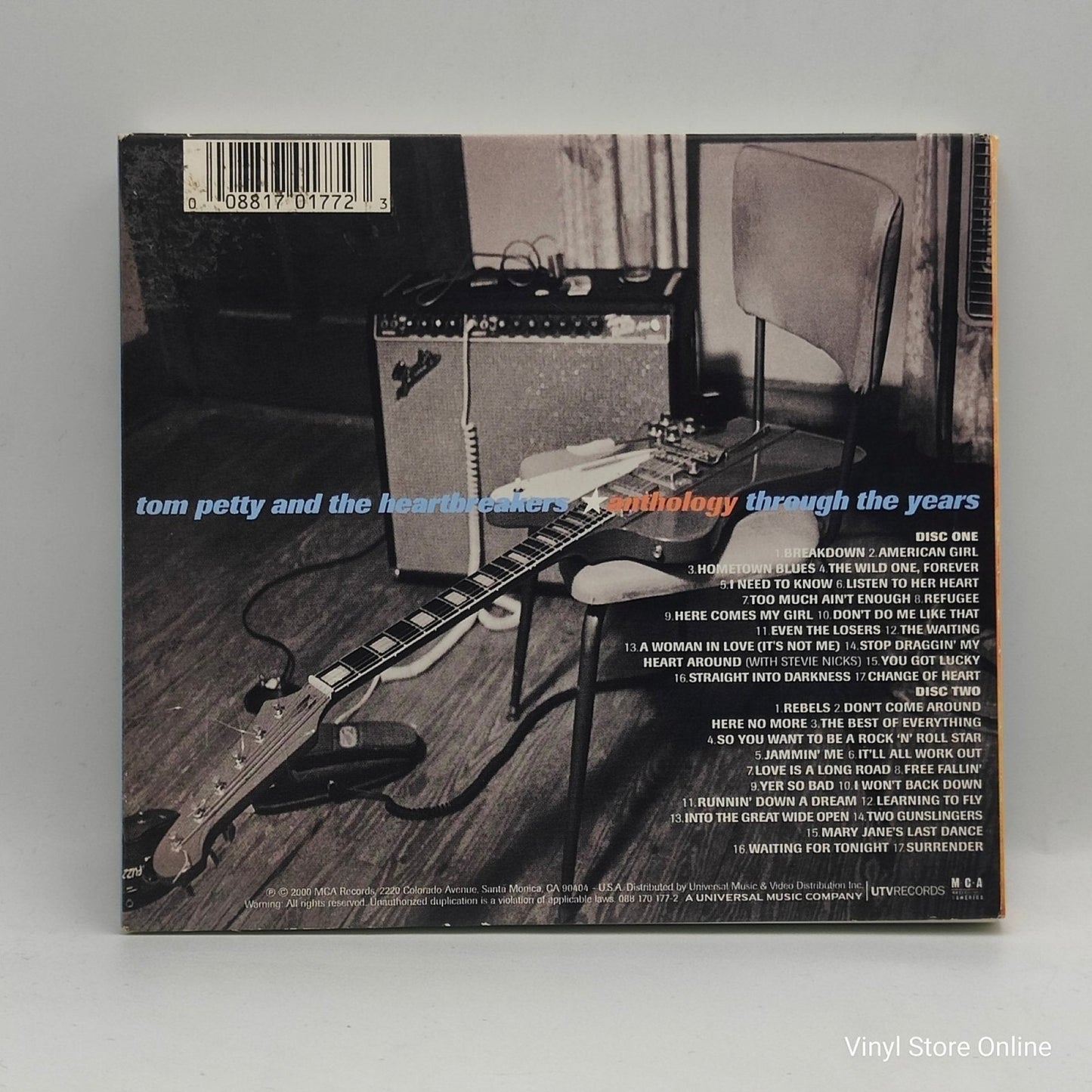 Tom Petty And The Heartbreakers ‎– Anthology - Through The Years - Vinyl Store Online