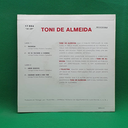 Toni De Almeida ‎– Baladas - Vinyl Store Online