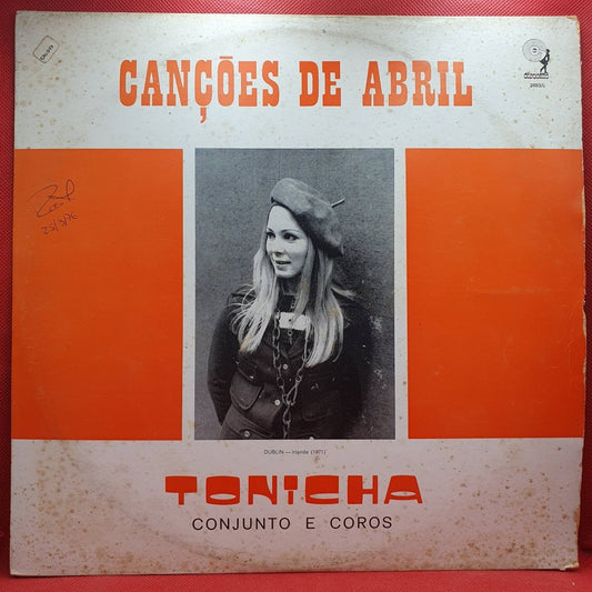 Tonicha ‎– Canções de Abril - Vinyl Store Online