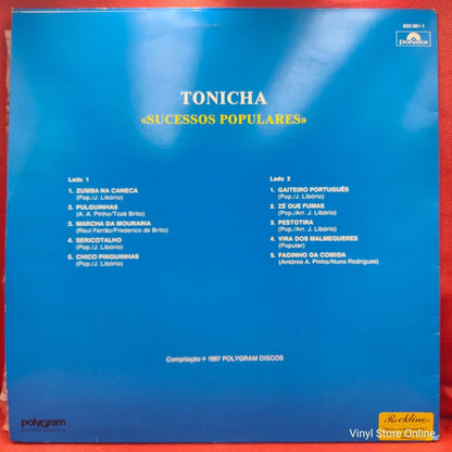 Tonicha ‎– Sucessos Populares - Vinyl Store Online