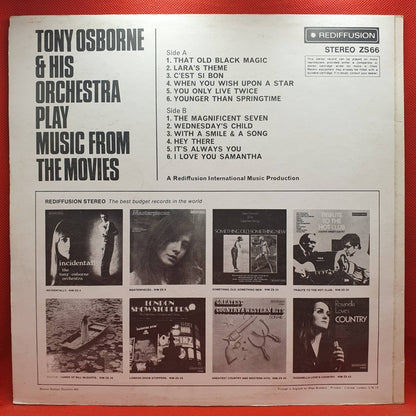 Tony Osborne And His Orchestra ‎– Play Music From The Movies - Vinyl Store Online