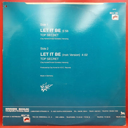 Top Secret ‎– Let It Be - Vinyl Store Online