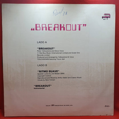 Touchdown Featuring Trevor Ash ‎– Breakout - Vinyl Store Online