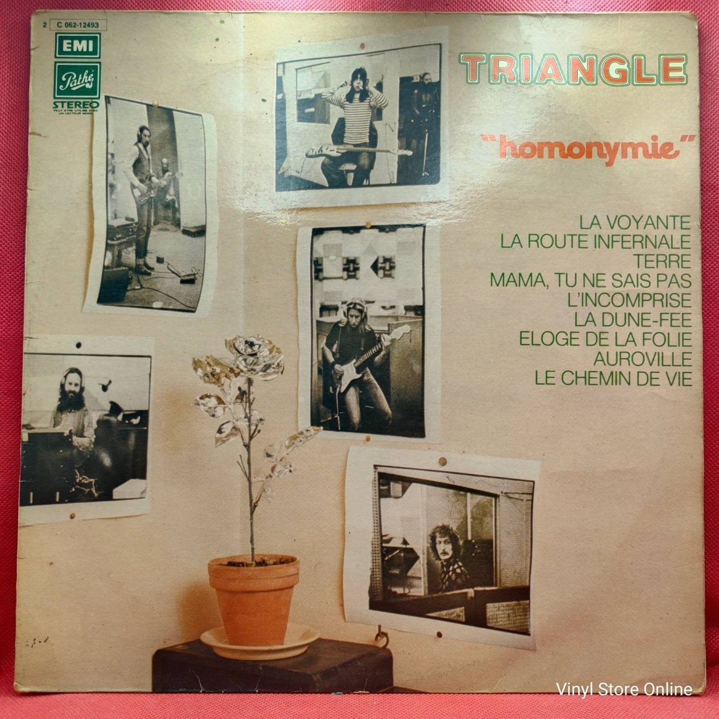 Triangle ‎– Homonymie - Vinyl Store Online