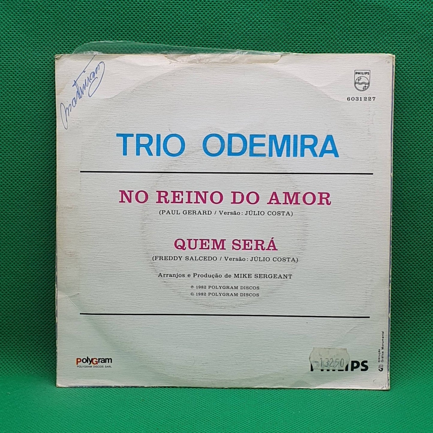 Trio Odemira ‎– No Reino Do Amor - Vinyl Store Online