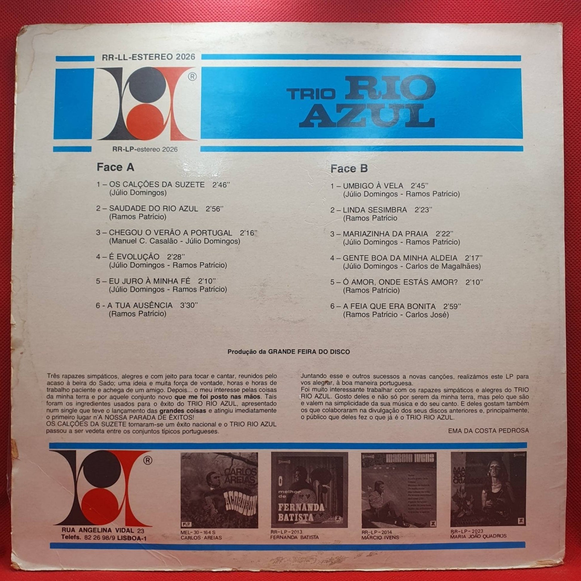 Trio Rio Azul ‎– Trio Rio Azul - Vinyl Store Online