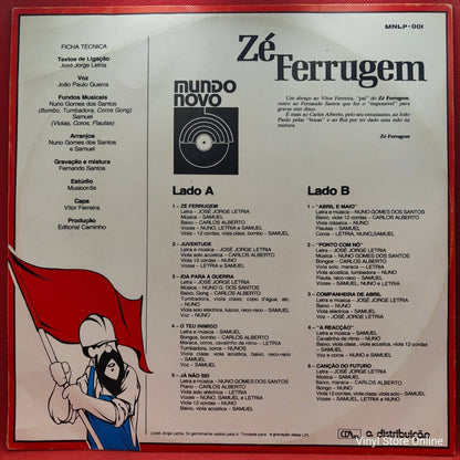 Trio Zé Ferrugem ‎– Zé Ferrugem - Vinyl Store Online