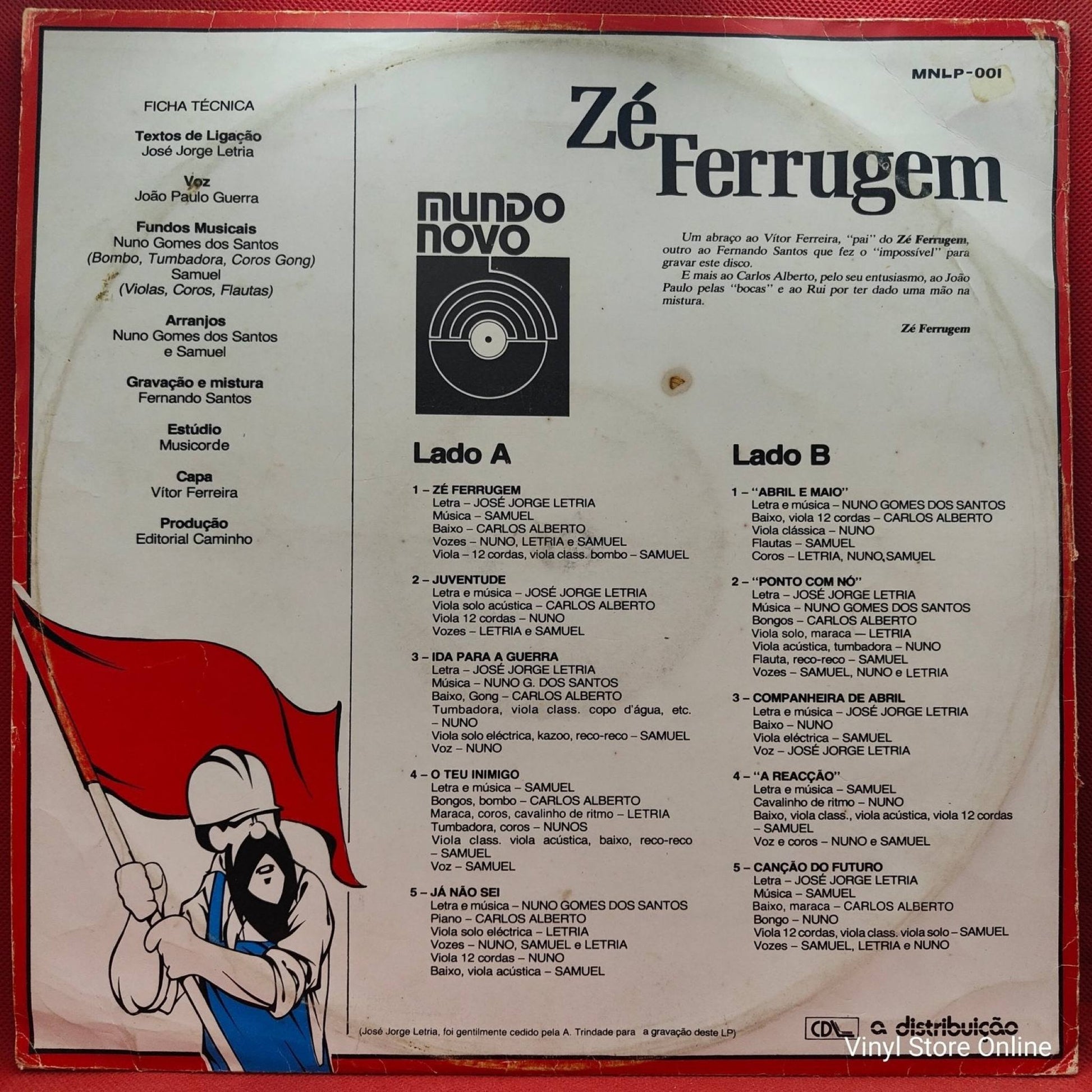 Trio Zé Ferrugem ‎– Zé Ferrugem - Vinyl Store Online