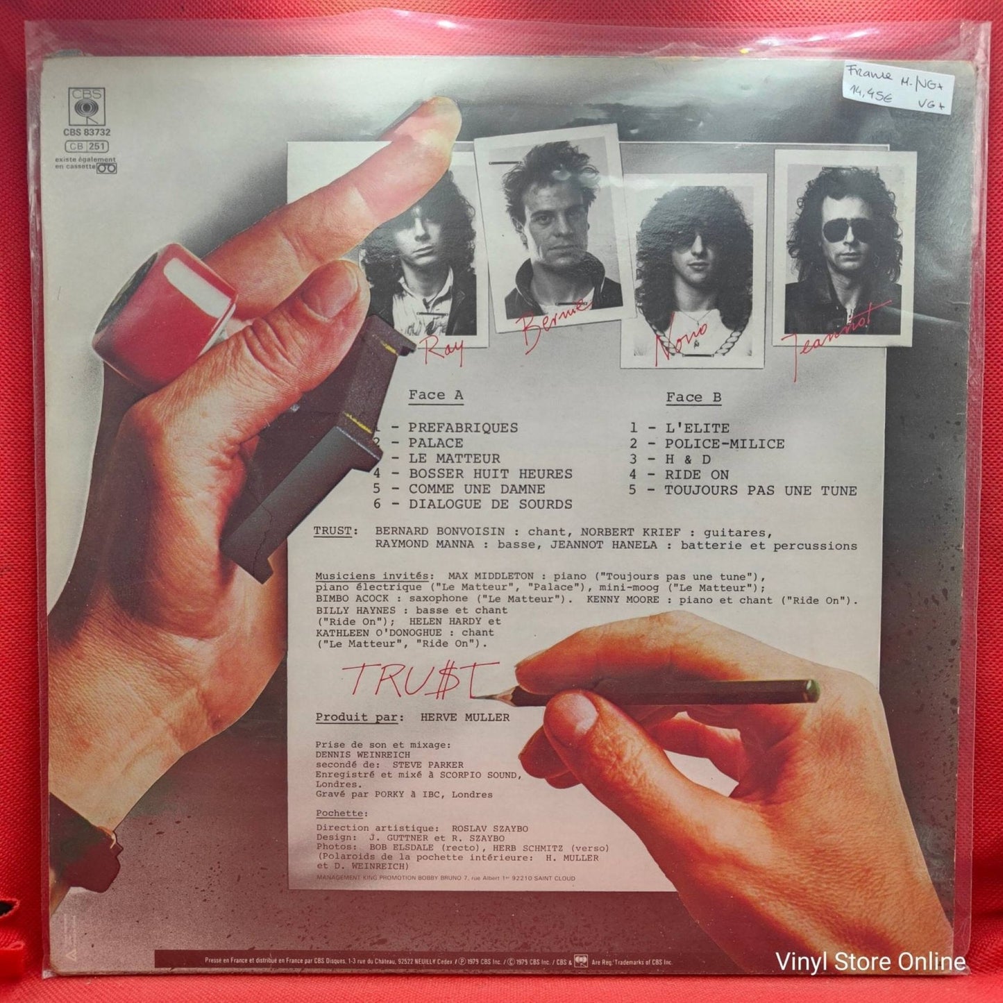 Trust (2) ‎– Trust - Vinyl Store Online