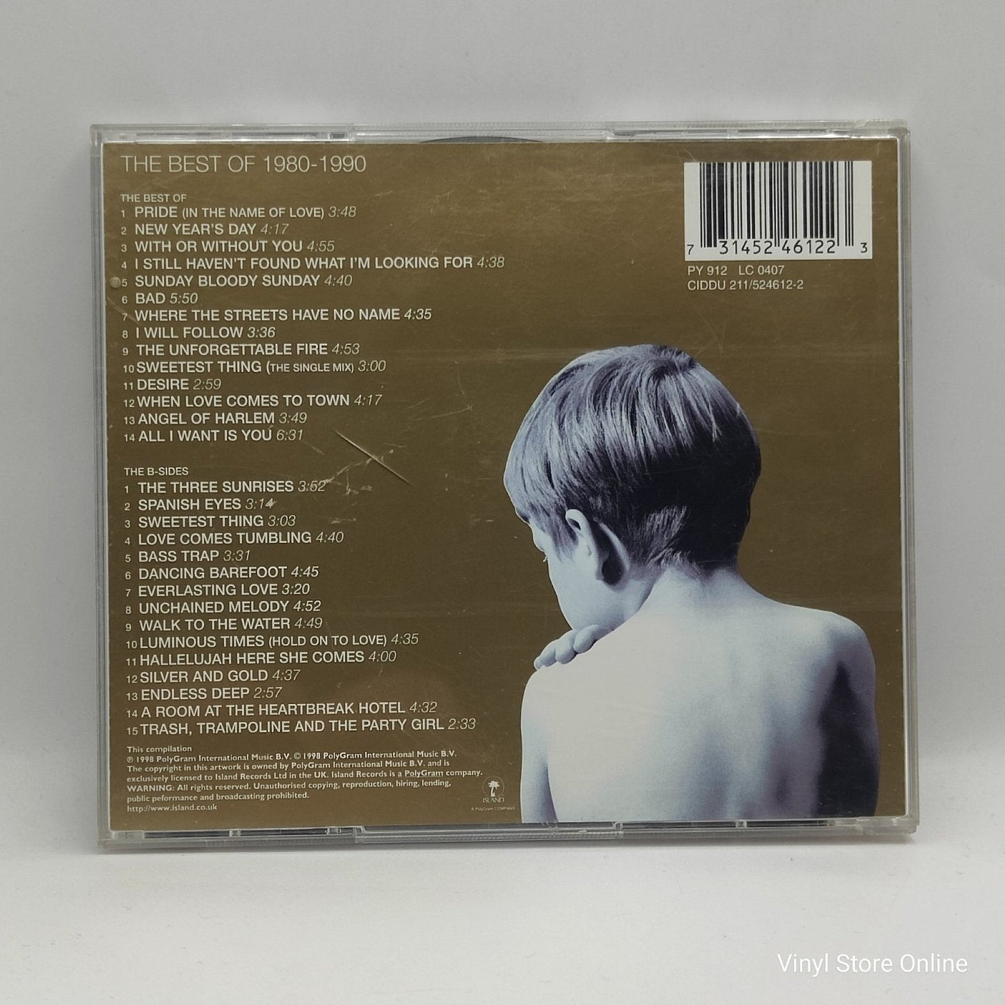 U2 ‎– The Best Of 1980 - 1990&B - Sides - Vinyl Store Online