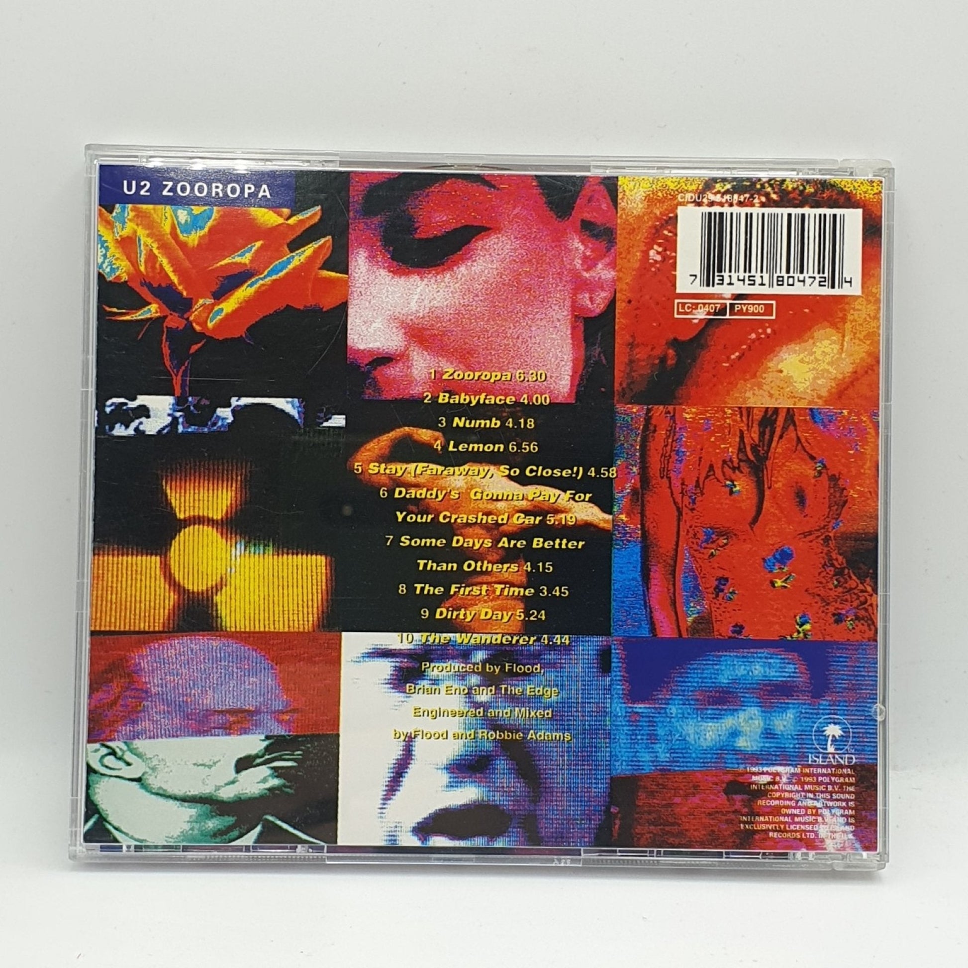 U2 ‎– Zooropa - Vinyl Store Online