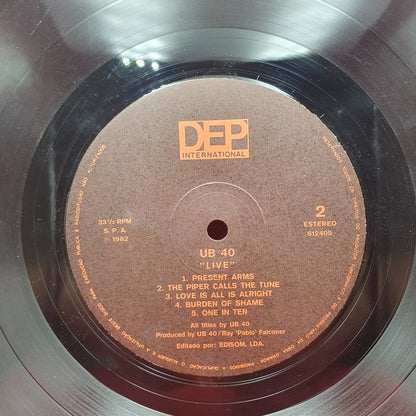UB40 ‎– Live - Vinyl Store Online