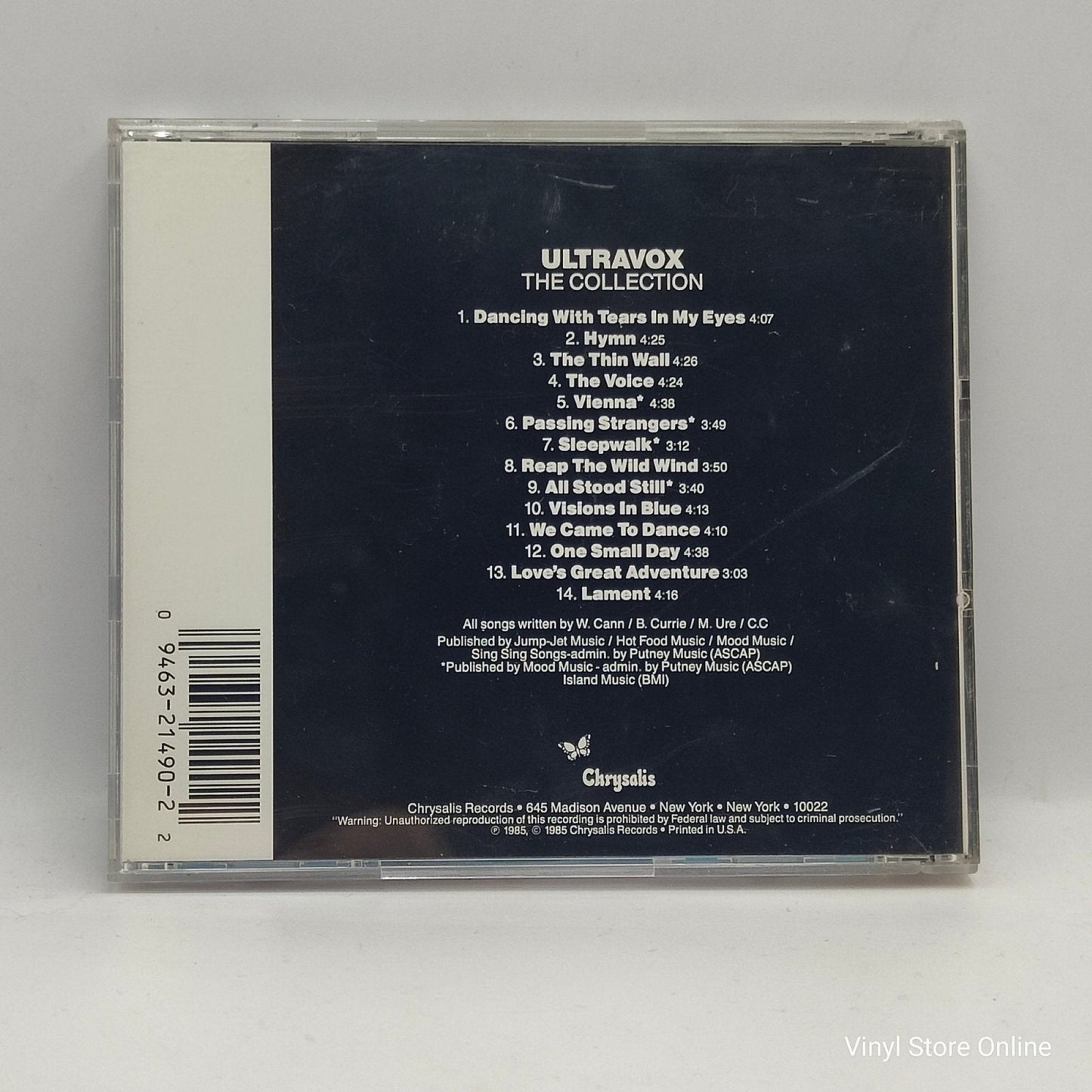 Ultravox ‎– The Collection - Vinyl Store Online