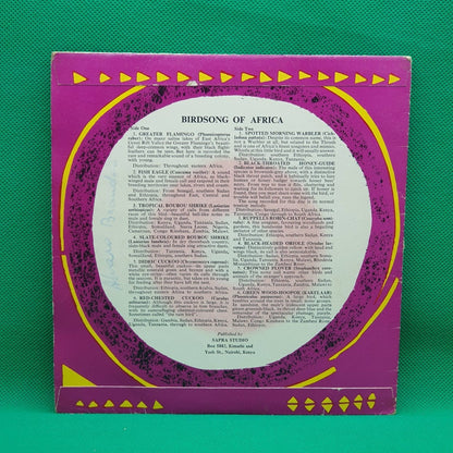 Unknown Artist ‎– Heartbeat Of Africa - Series 2: Birdsong Of Africa - Vinyl Store Online