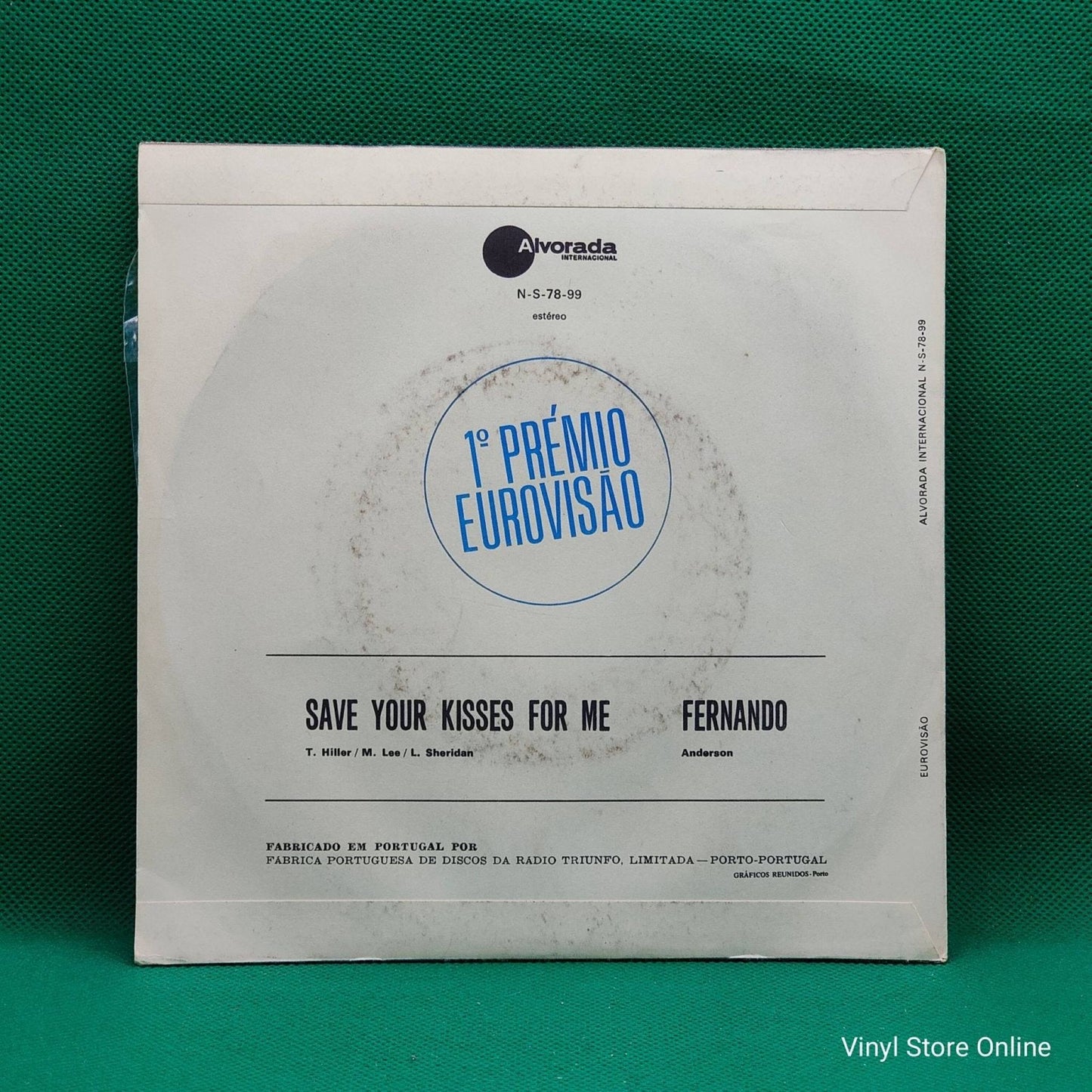 Unknown Artist ‎– Save Your Kisses For Me / Fernando - Vinyl Store Online
