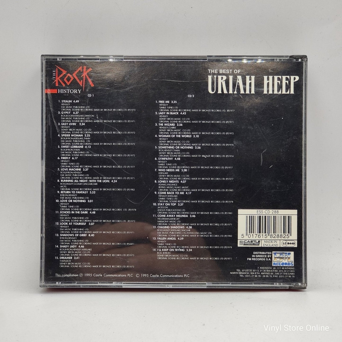 Uriah Heep ‎– The Best Of Uriah Heep - Vinyl Store Online