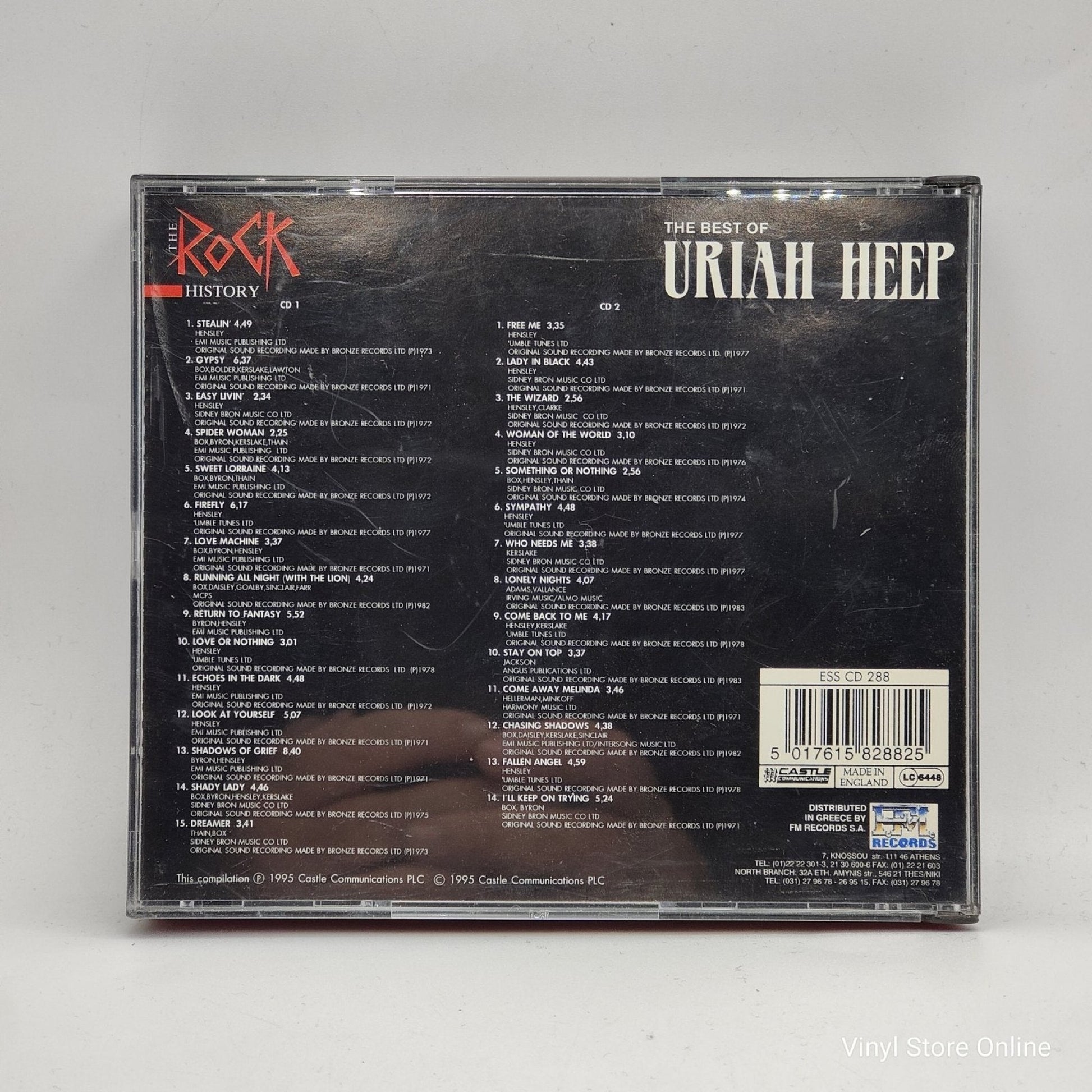 Uriah Heep ‎– The Best Of Uriah Heep - Vinyl Store Online