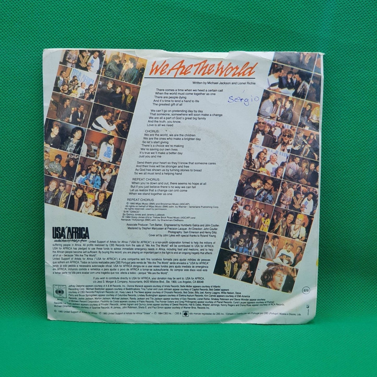 USA For Africa ‎– We Are The World - Vinyl Store Online