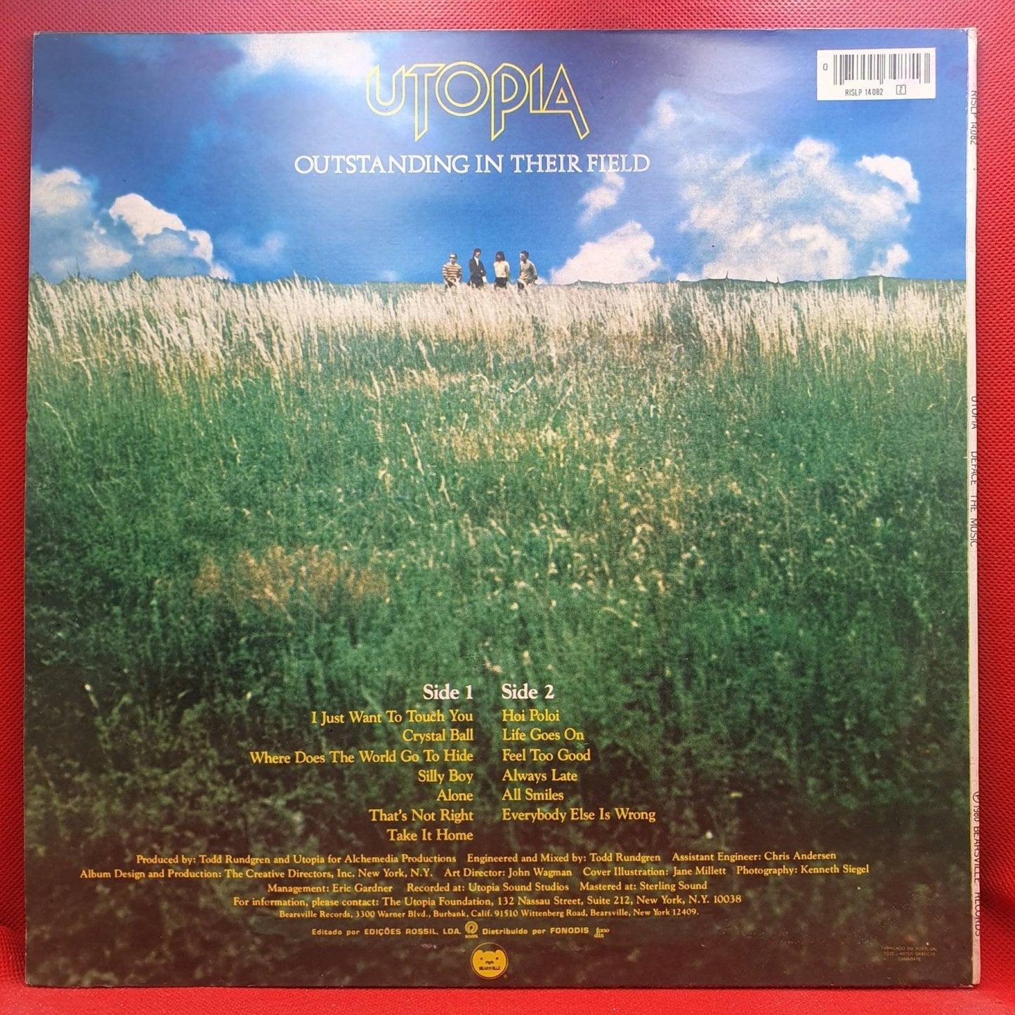 Utopia ‎– Deface The Music - Vinyl Store Online