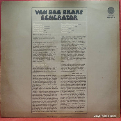 Van Der Graaf Generator ‎– The Aerosol Grey Machine - Vinyl Store Online
