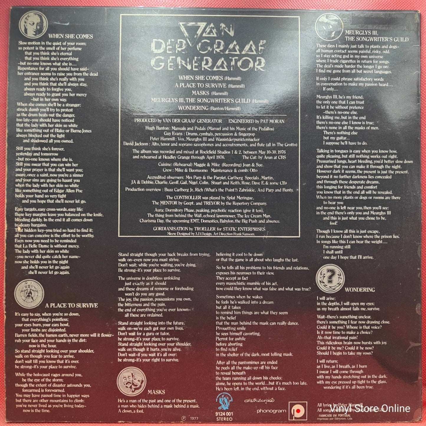 Van Der Graaf Generator ‎– World Record - Vinyl Store Online