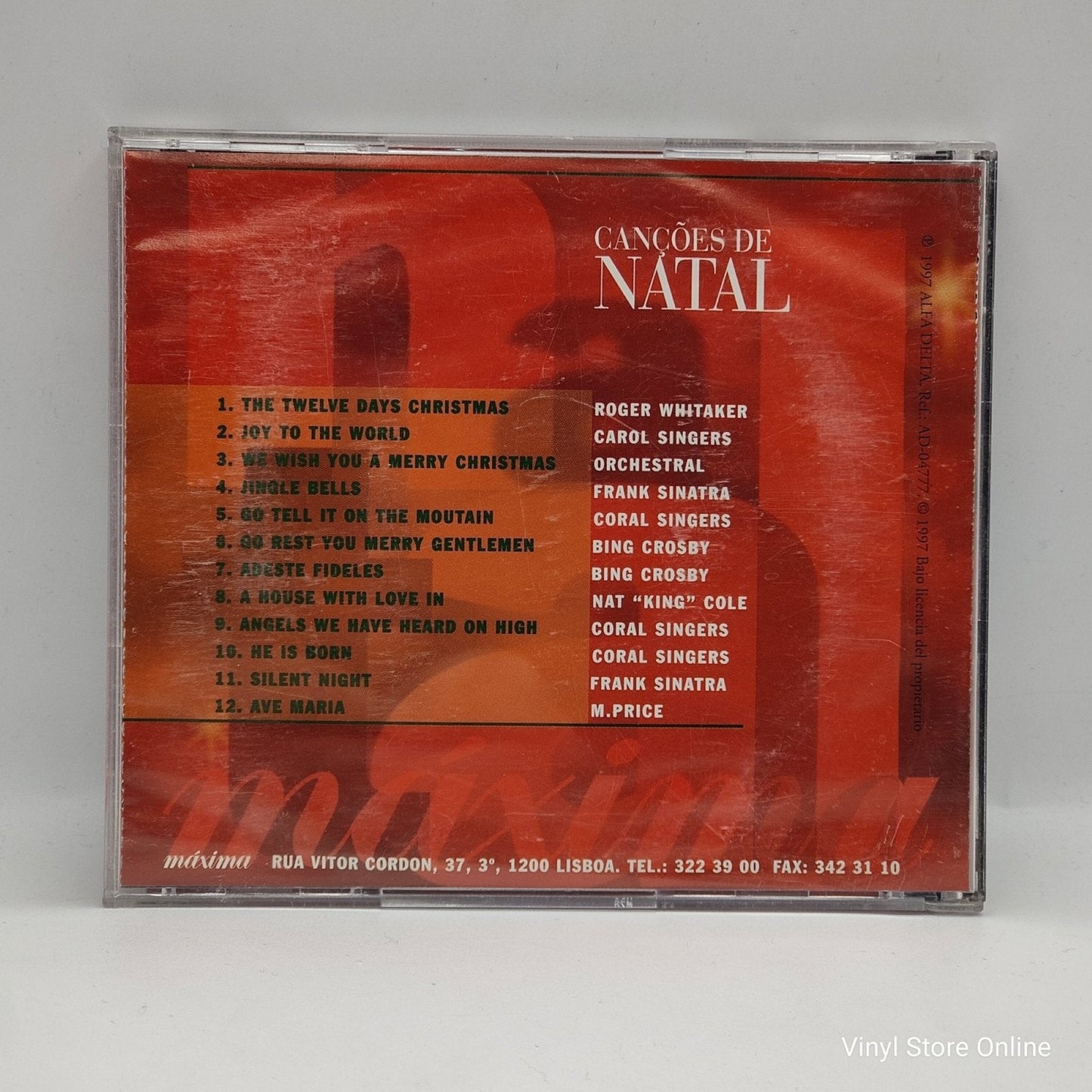 Vários - Canções de Natal da Revista Máxima - Vinyl Store Online