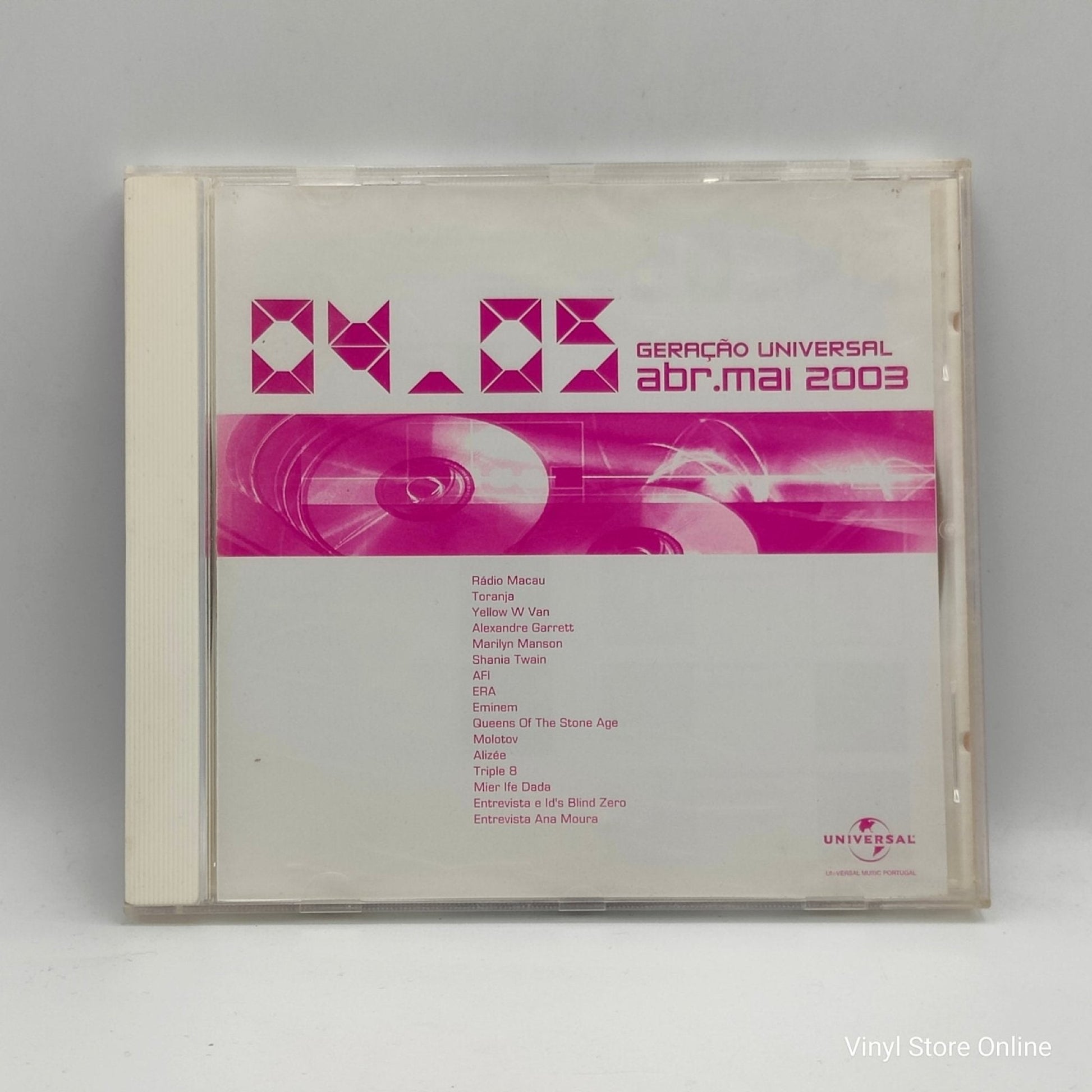 Varios - Geração Universal / Abril Maio 2003 / Promo 18 - 03 - Vinyl Store Online