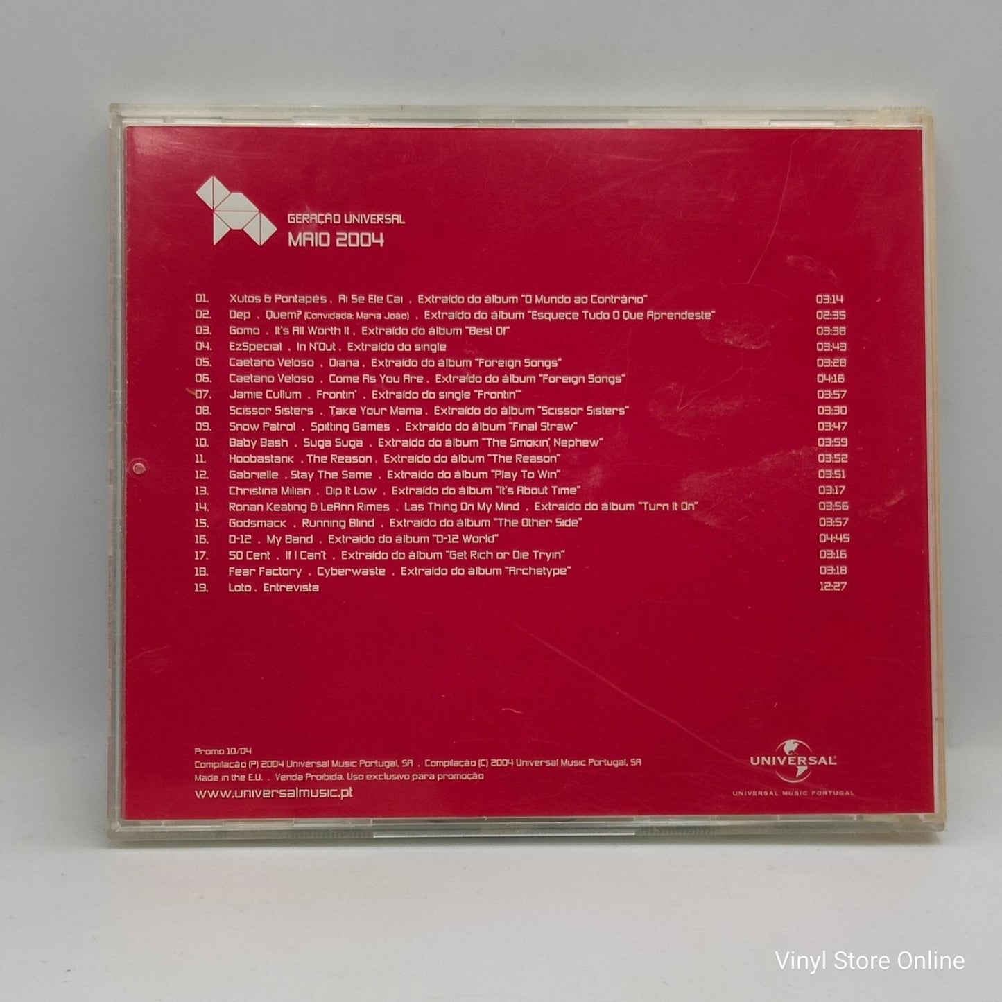 Varios - Geração Universal /Maio 2004 / Promo 10 - 04 - Vinyl Store Online