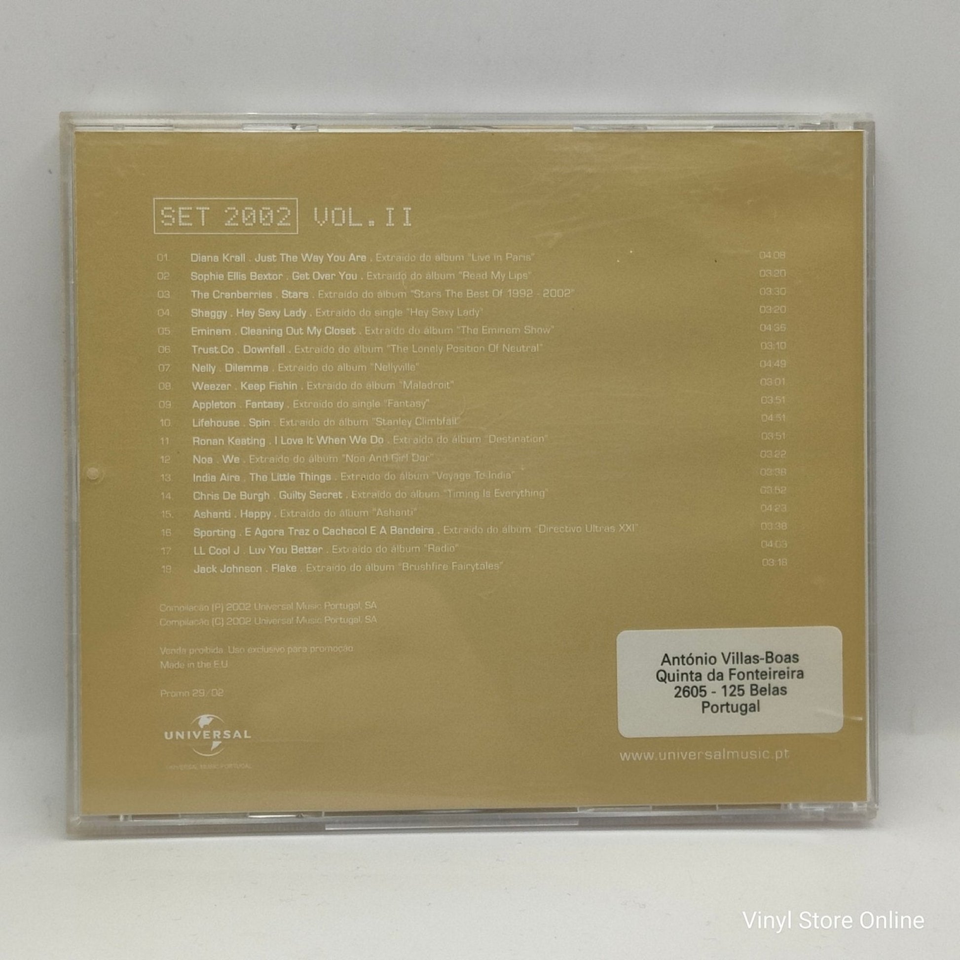 Vários - Geração Universal SET 2002 Vol. II - Promo 29/02 - Vinyl Store Online