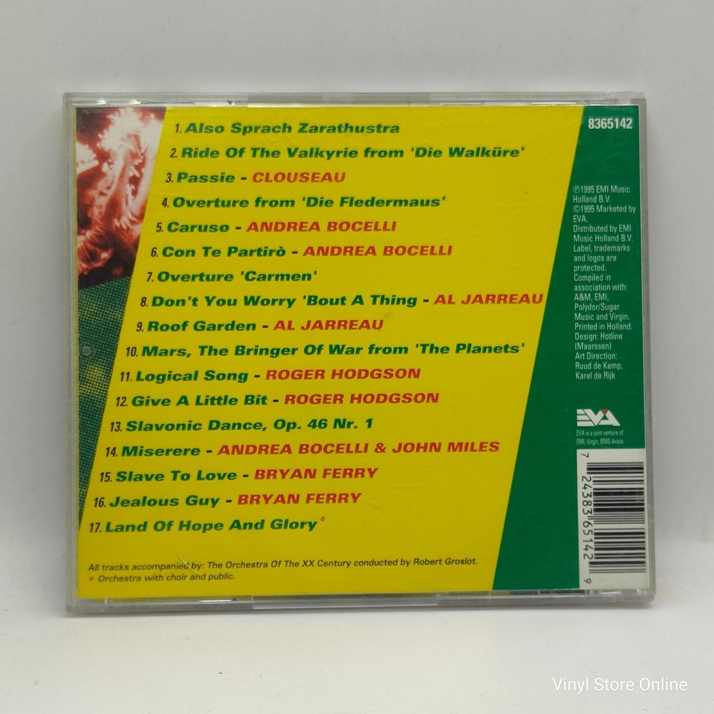 Varios ‎– Heineken Night Of The Proms '95 - Vinyl Store Online