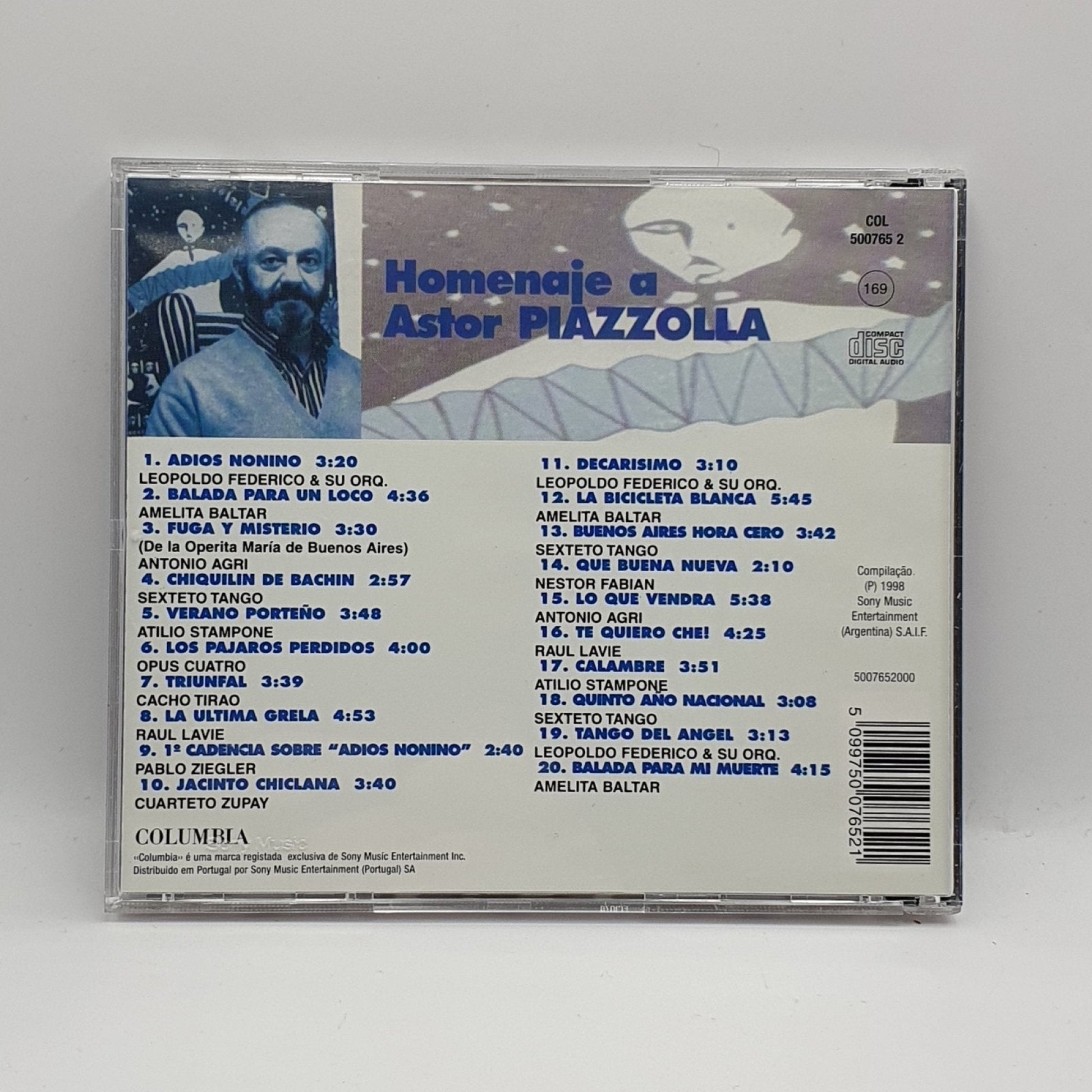 Varios - Homenaje a Astor Piazzolla - Vinyl Store Online
