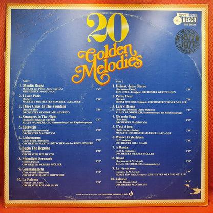 Various – 20 Golden Melodies - Vinyl Store Online