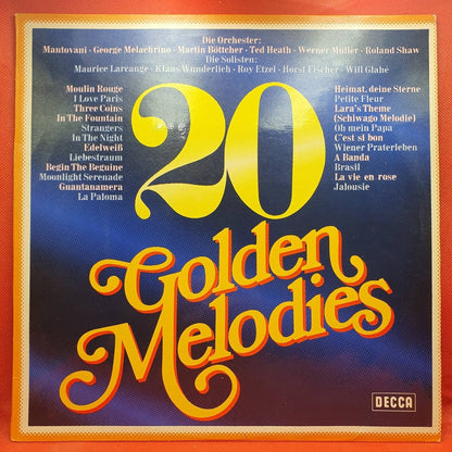 Various – 20 Golden Melodies - Vinyl Store Online
