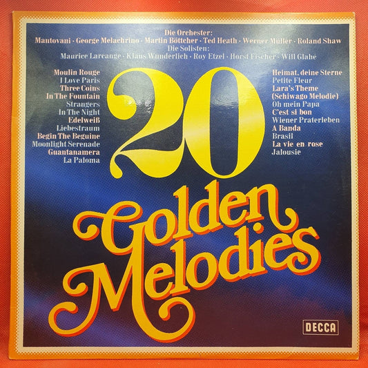 Various – 20 Golden Melodies - Vinyl Store Online