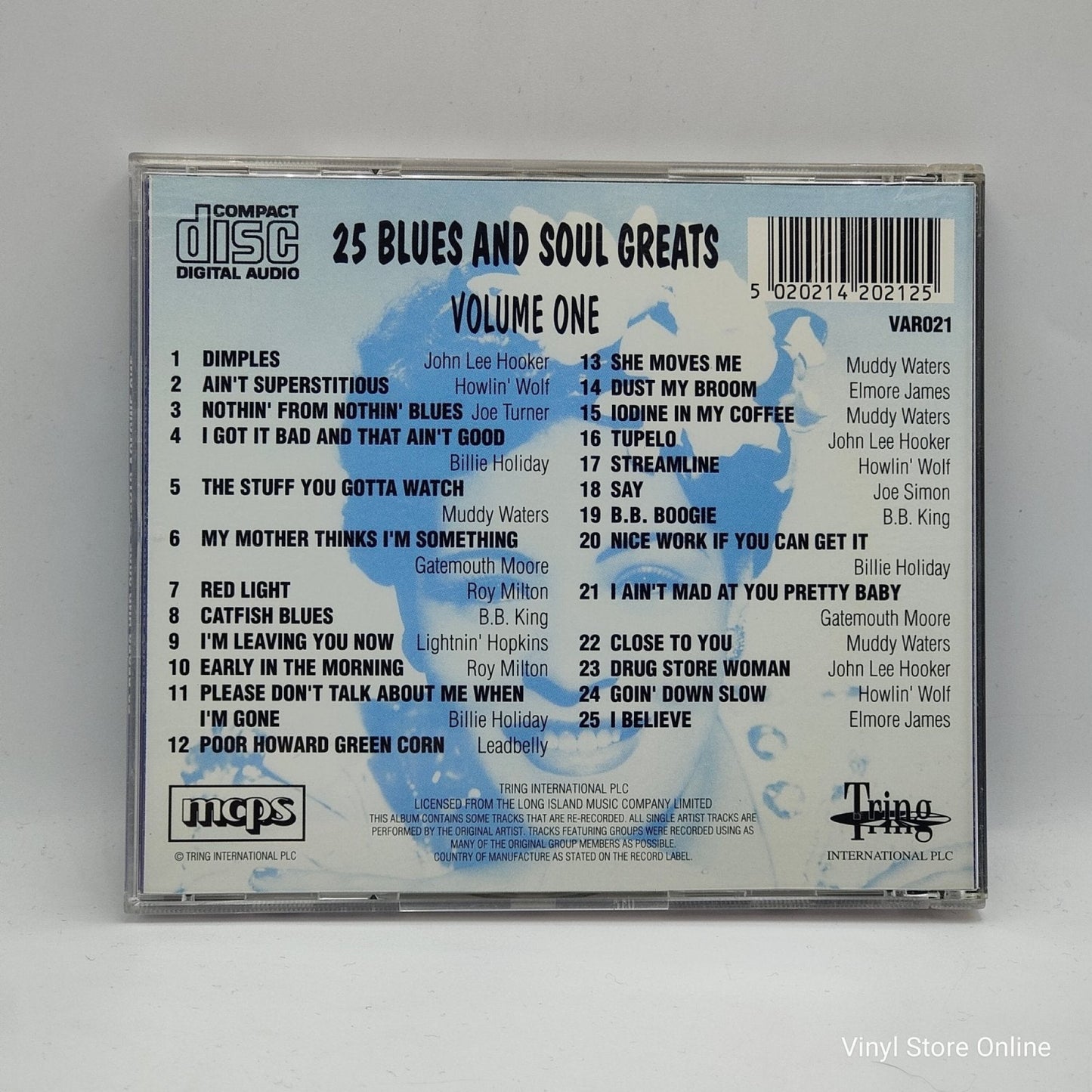 Various ‎– 25 Blues 'n' Soul Greats Volume One - Vinyl Store Online