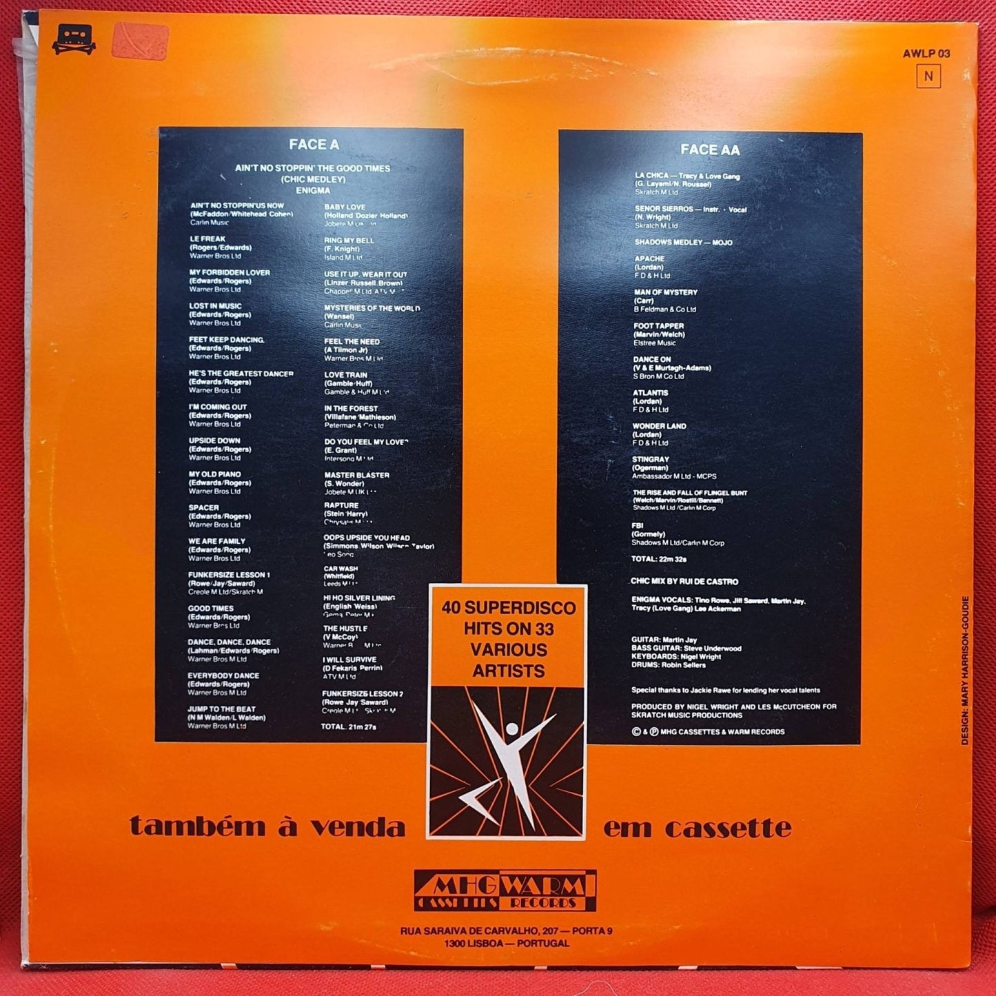 Various ‎– 40 Superdisco Hits on 33 - Vinyl Store Online