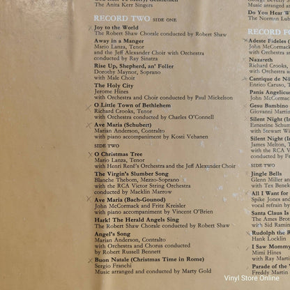 Various ‎– A Merry Christmas With World - Famous Artists - Vinyl Store Online