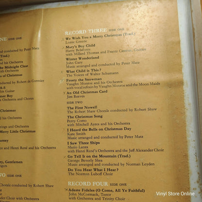 Various ‎– A Merry Christmas With World - Famous Artists - Vinyl Store Online