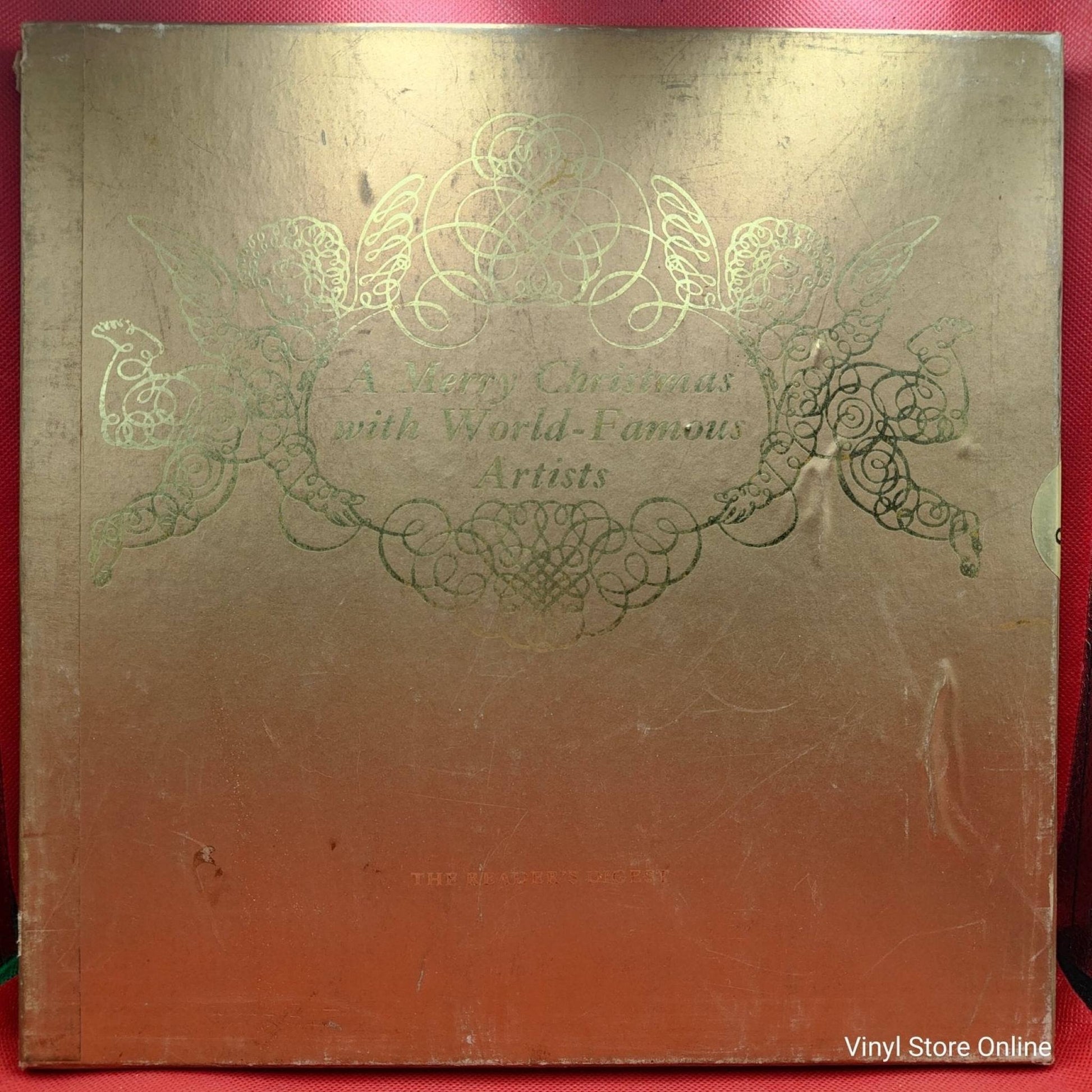 Various ‎– A Merry Christmas With World - Famous Artists - Vinyl Store Online