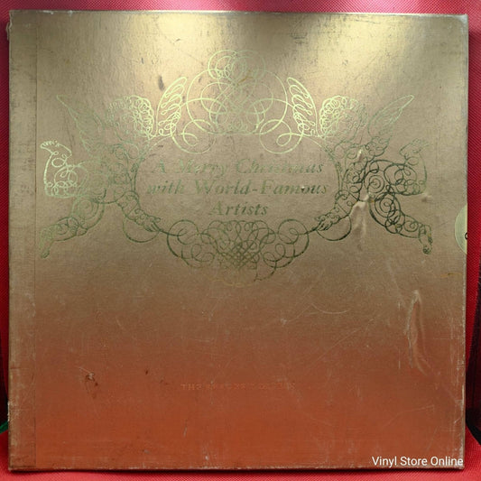 Various ‎– A Merry Christmas With World - Famous Artists - Vinyl Store Online
