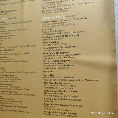 Various ‎– A Merry Christmas With World - Famous Artists - Vinyl Store Online